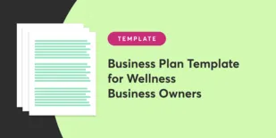 Business Plan Template for Wellness Business Owners