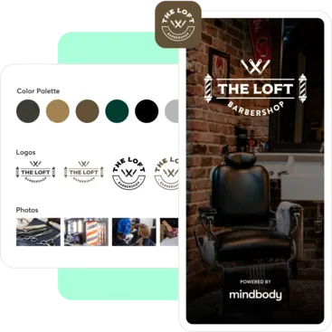 Barbershop branded app