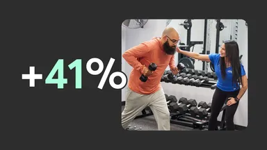 graphic showing a 41% increase