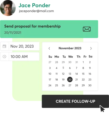 Mindbody lead management features