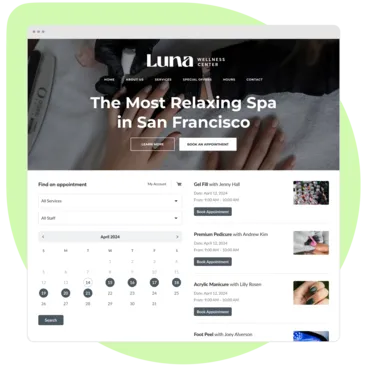 Mindbody branded web tools