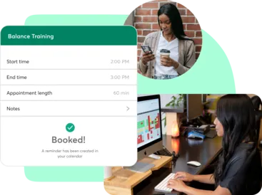 Mindbody booking features